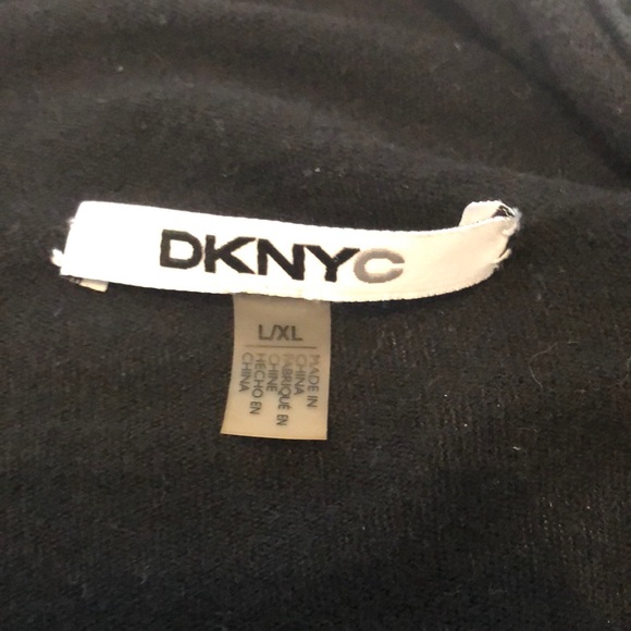 DKNYC  Black shawl/sweater. Lightweight, flowy. - Picture 5 of 5